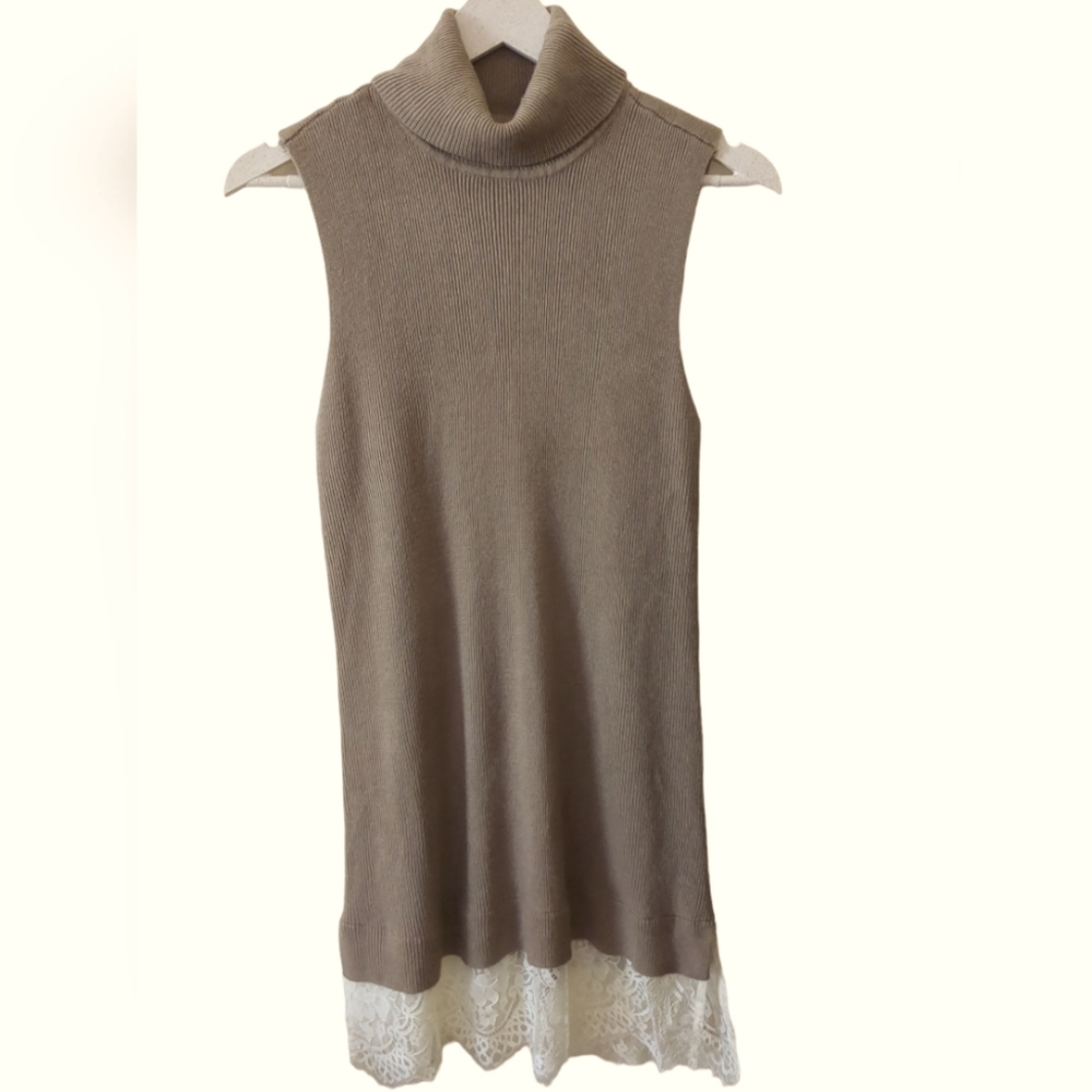 Nude Sweater/Dress Top